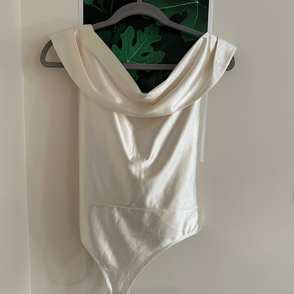 Elegant Off the Shoulder Bodysuit- Express